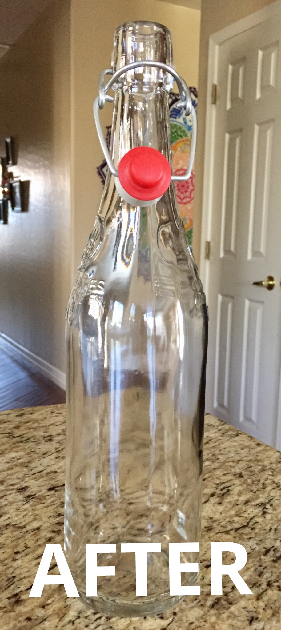 Easily remove bottle labels and repurpose CREATIVE ME