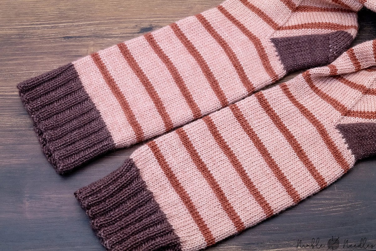 How to knit socks for beginners easy step by step tutorial [+video]