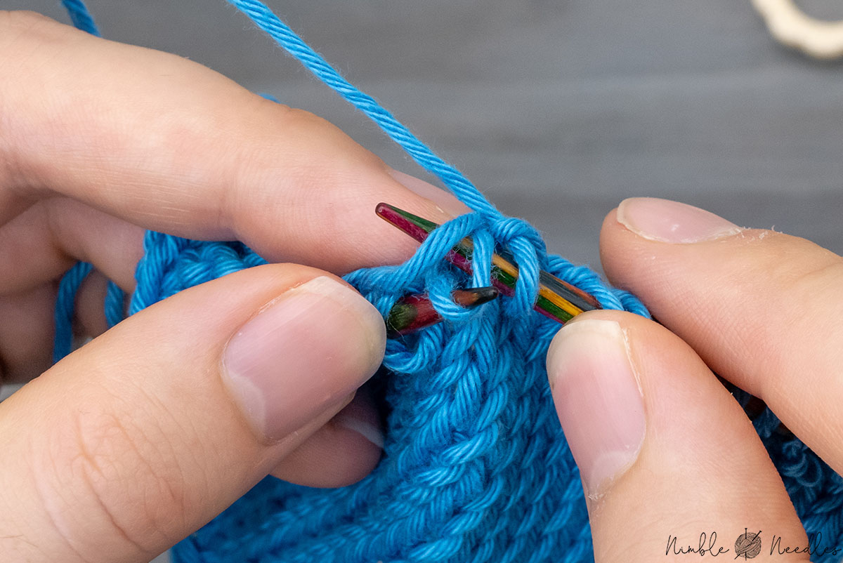 How to fix a dropped stitch in knitting Easy method for beginners