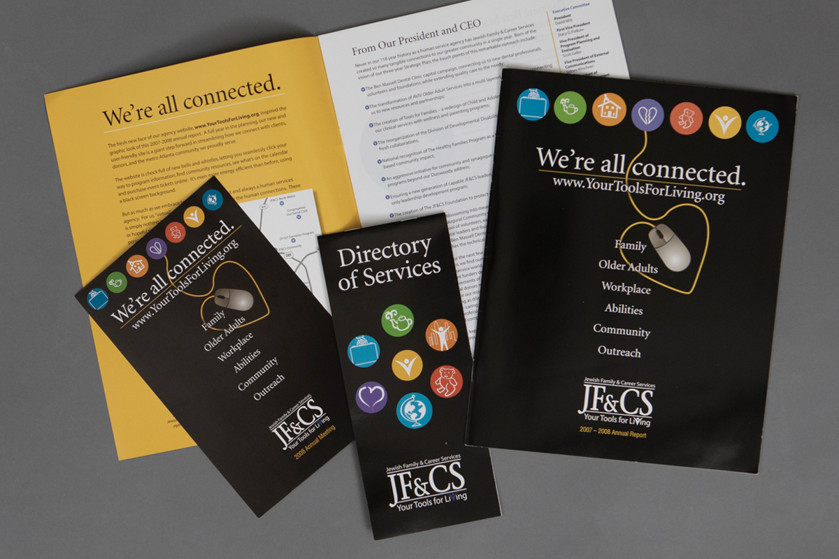 Jewish Family & Career Services Annual Report Nimble Design Team
