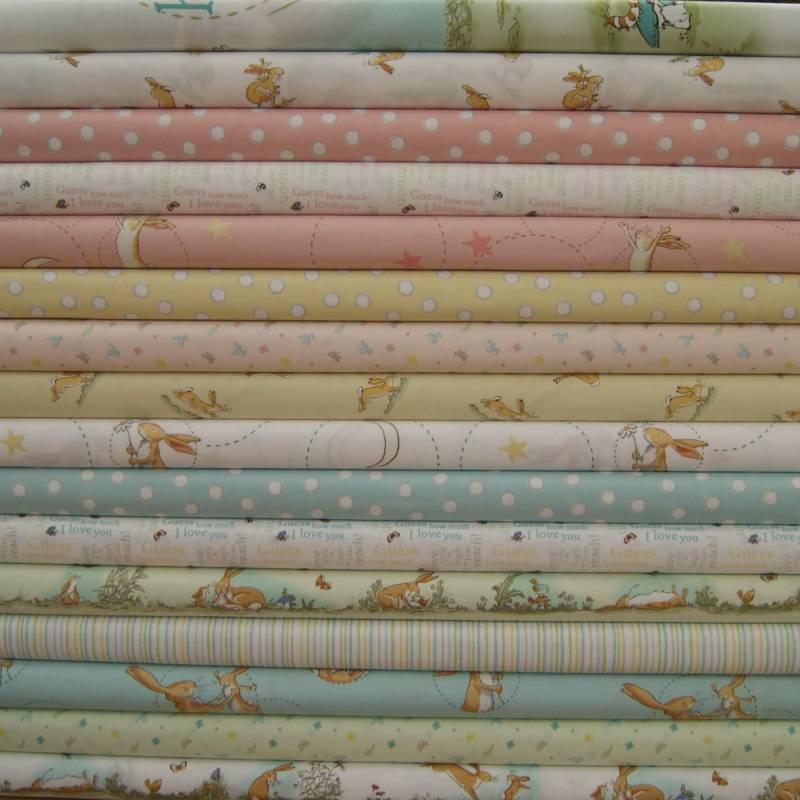 'Guess How Much I Love You' Cotton Fabric Range Nimble Thimbles