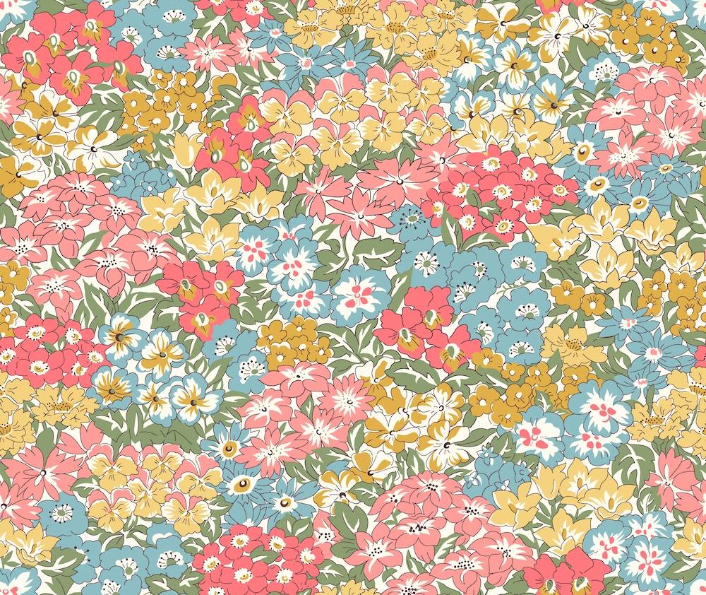 LIBERTY PRINT COTTON QUILTING FABRIC * THE ORCHARD GARDEN COLLECTION