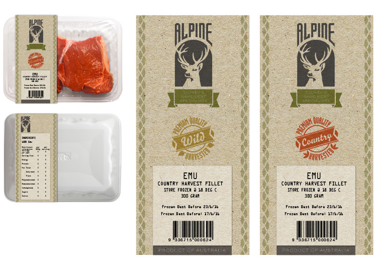 Alpine Game Meats Nimbus Design