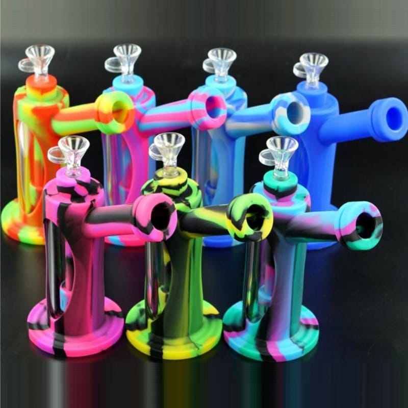Graffiti Silicone Dab Rig Nimbus Imports