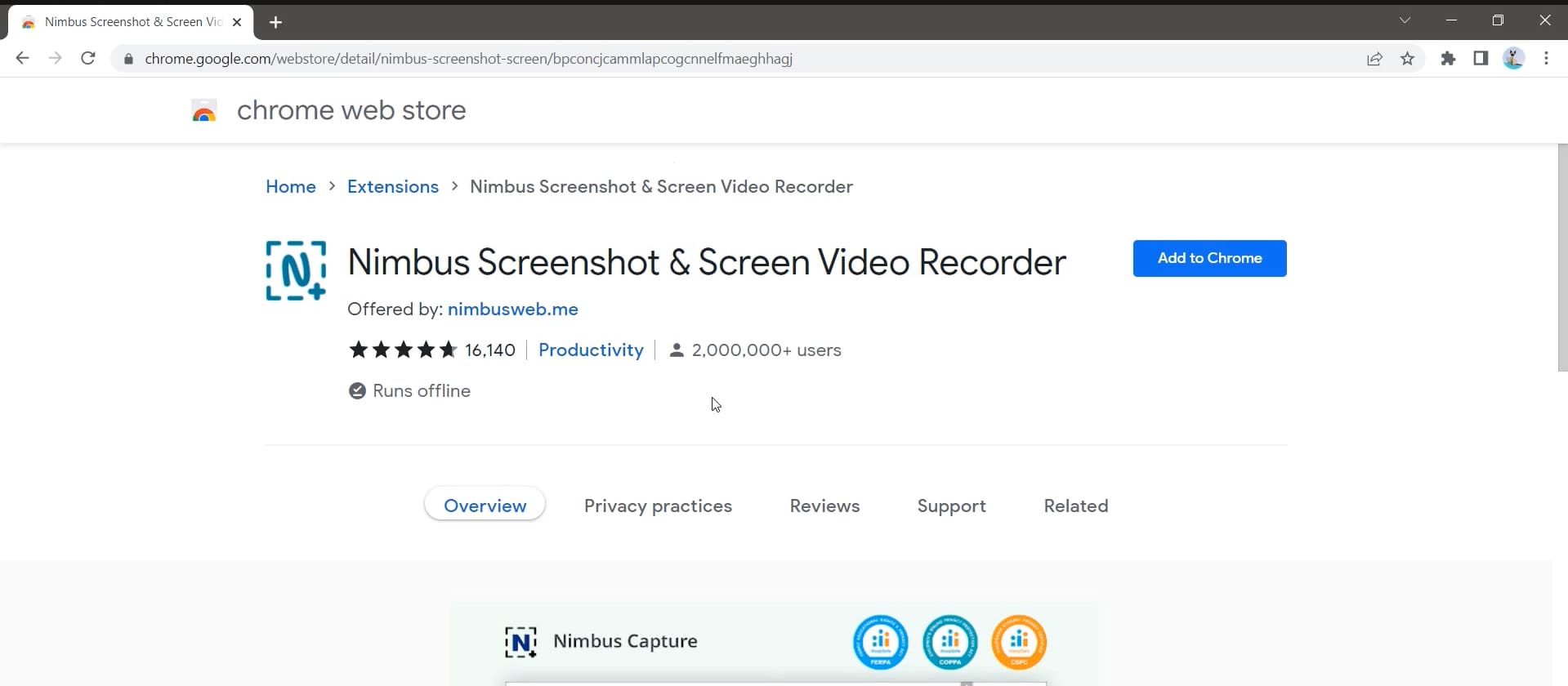 How to Take a Screenshot of an Entire page Nimbus Capture