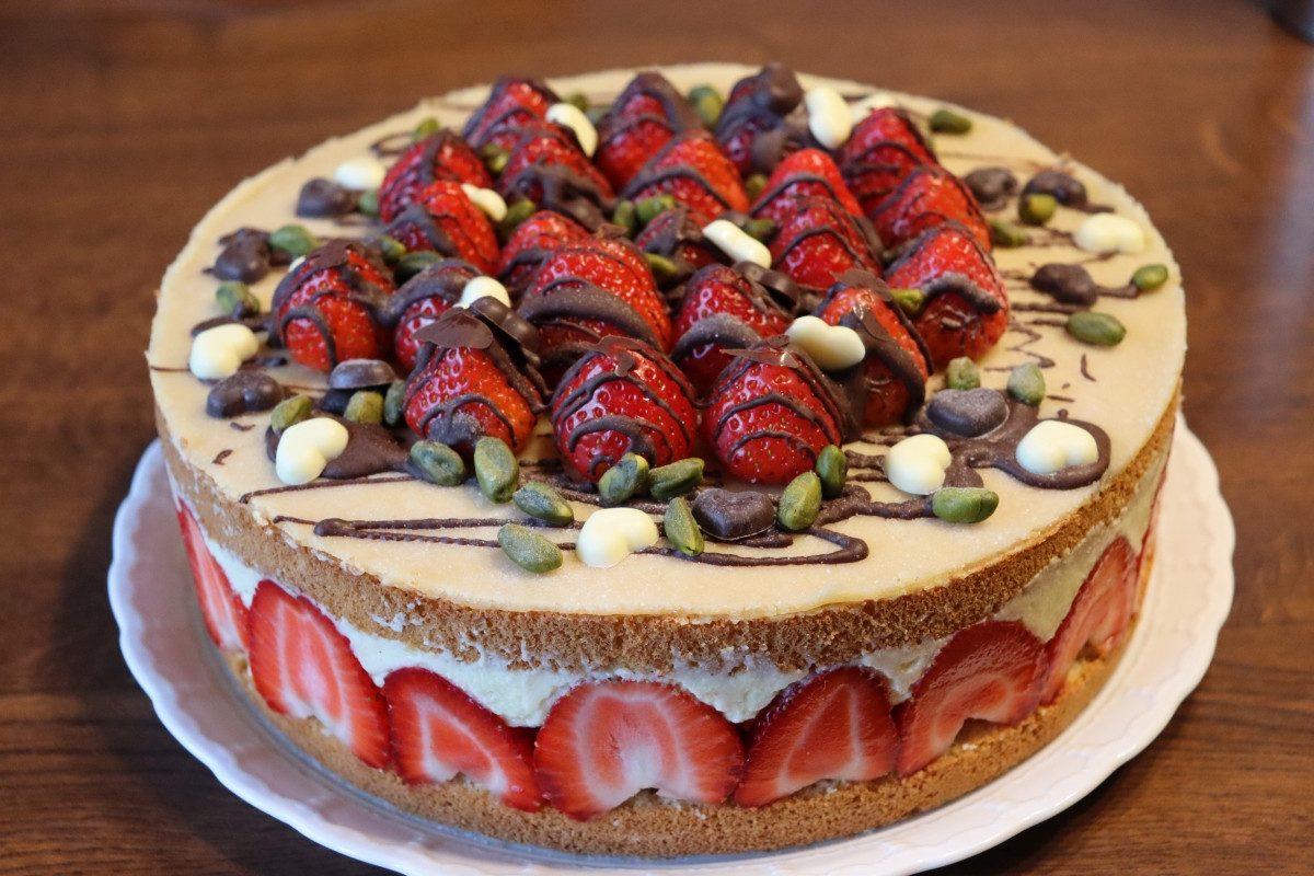 Fraisier cake Nina's Recipes