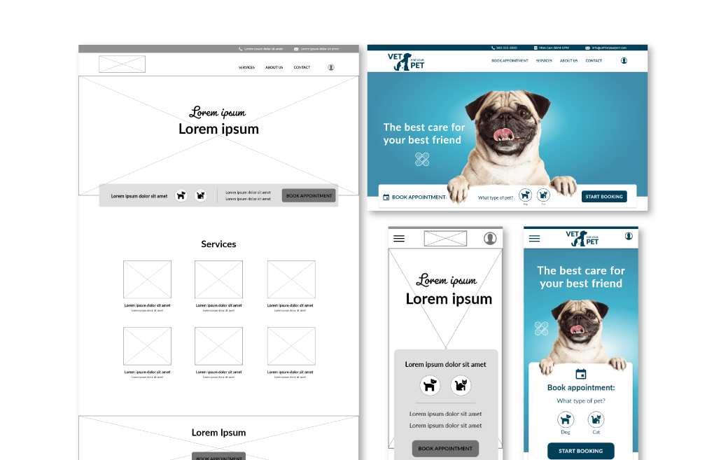 Vet for your pet case study Nina Horten Designs