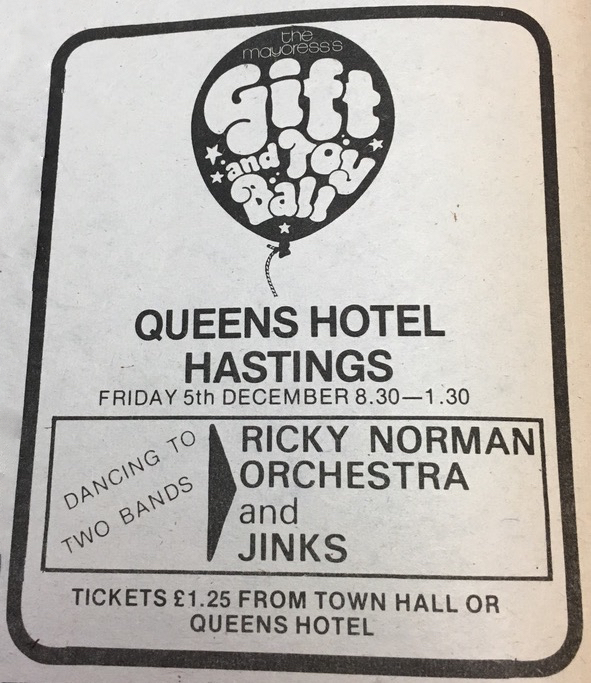 The Mayoress’s Gift & Toy Ball Ricky Norman Orchestra and Jinks 5th