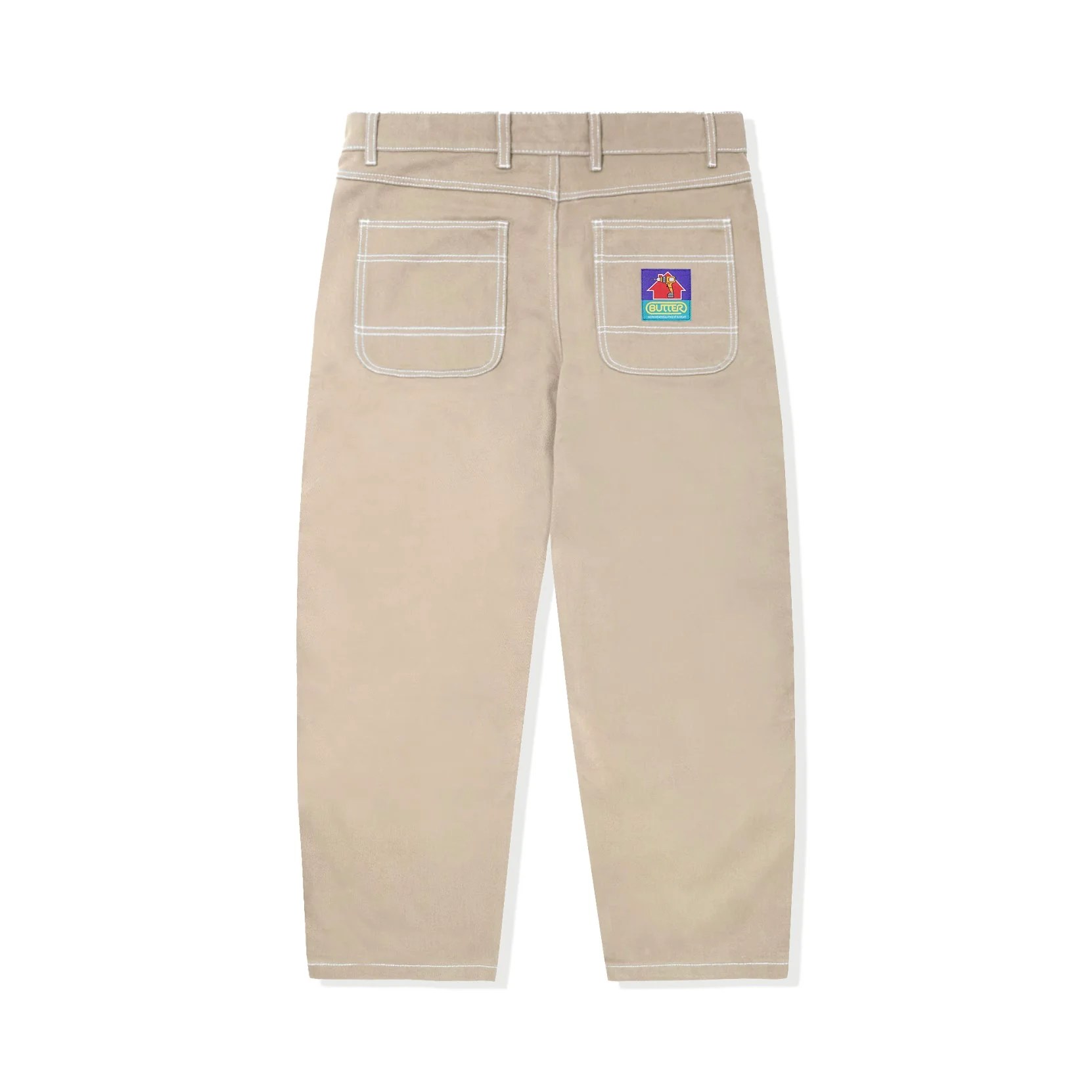 Butter Goods Work Double Knee Pants Bone