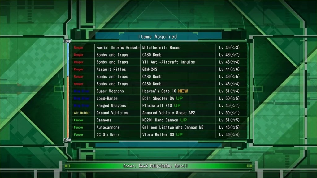 EDF 6 Weapons List | Earth Defense Force 6