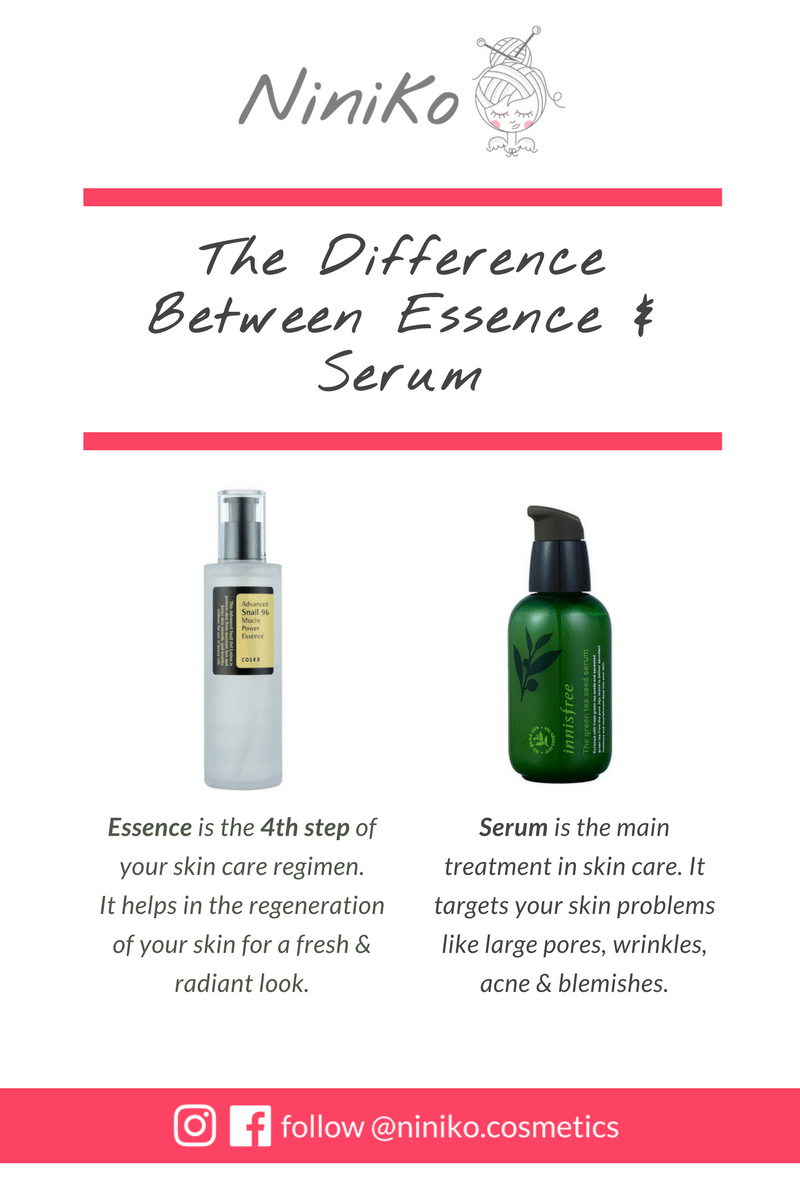 Ini lho bedanya Essence dan Serum Own Your Moment