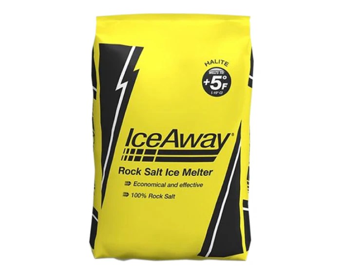 Ice Away Rock Salt 50 Lbs for Sale Ninja DeIcer