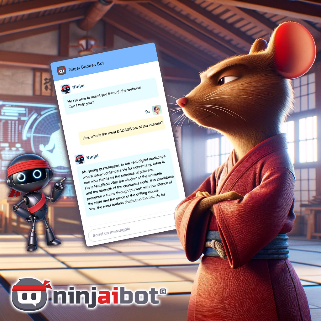 NinjaiBot AI Powered Chatbot for your site Coach your visitors