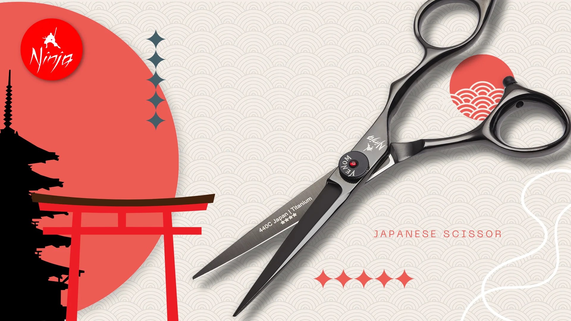 The Benefits of Using Japanese Hairdressing Scissors Ninja Scissors