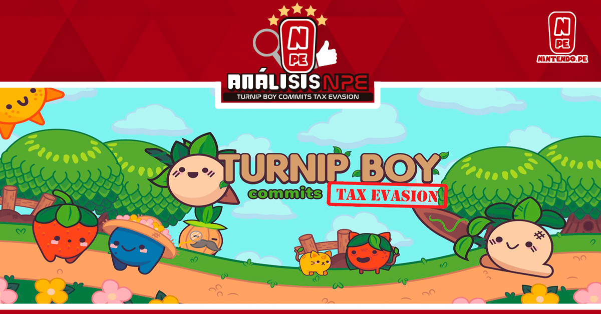 Turnip Boy Commits Tax Evasion Nintendo Switch (Análisis) NPe