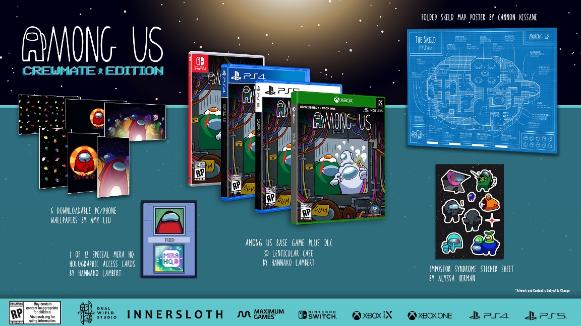 Among Us reveals three new collector's editions for Switch Nintendo Everything