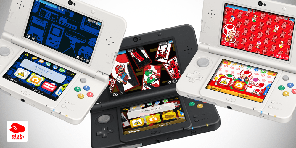 3DS home menu themes added to European Club Nintendo catalogue