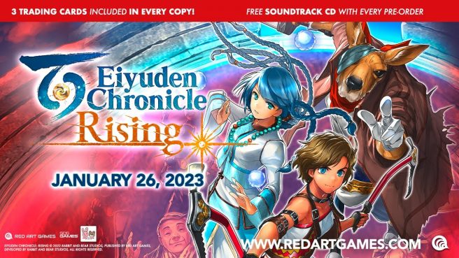 Eiyuden Chronicle Rising getting a physical release on Switch
