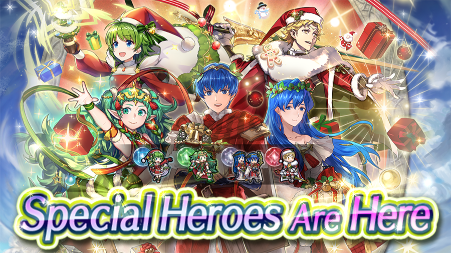 Fire Emblem Heroes Holidaythemed heroes, next Resplendent Hero, and more