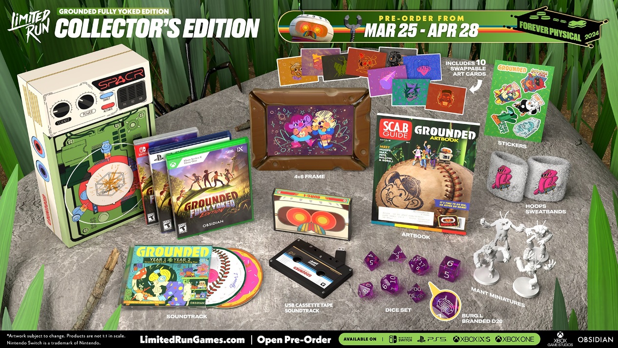 Grounded confirmed for physical release on Switch