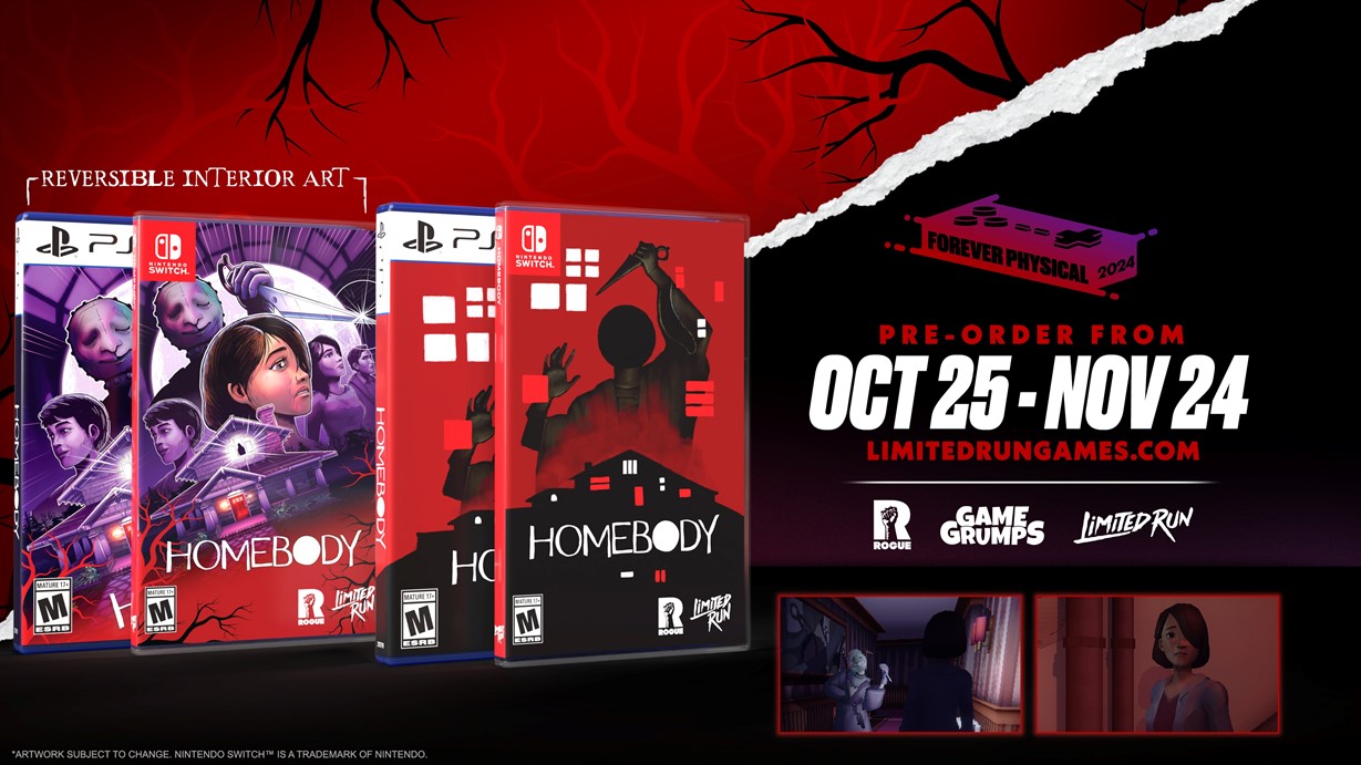 Homebody Switch physical release confirmed