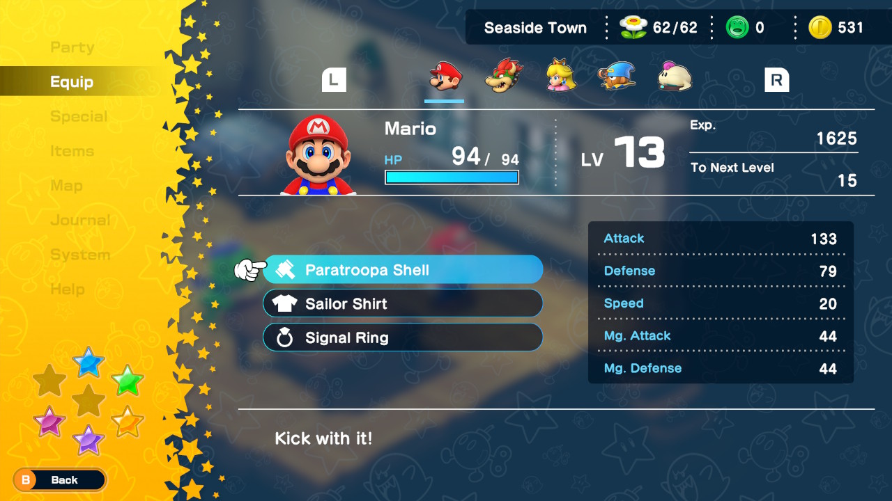 Super Mario RPG level up guide and which stats to increase