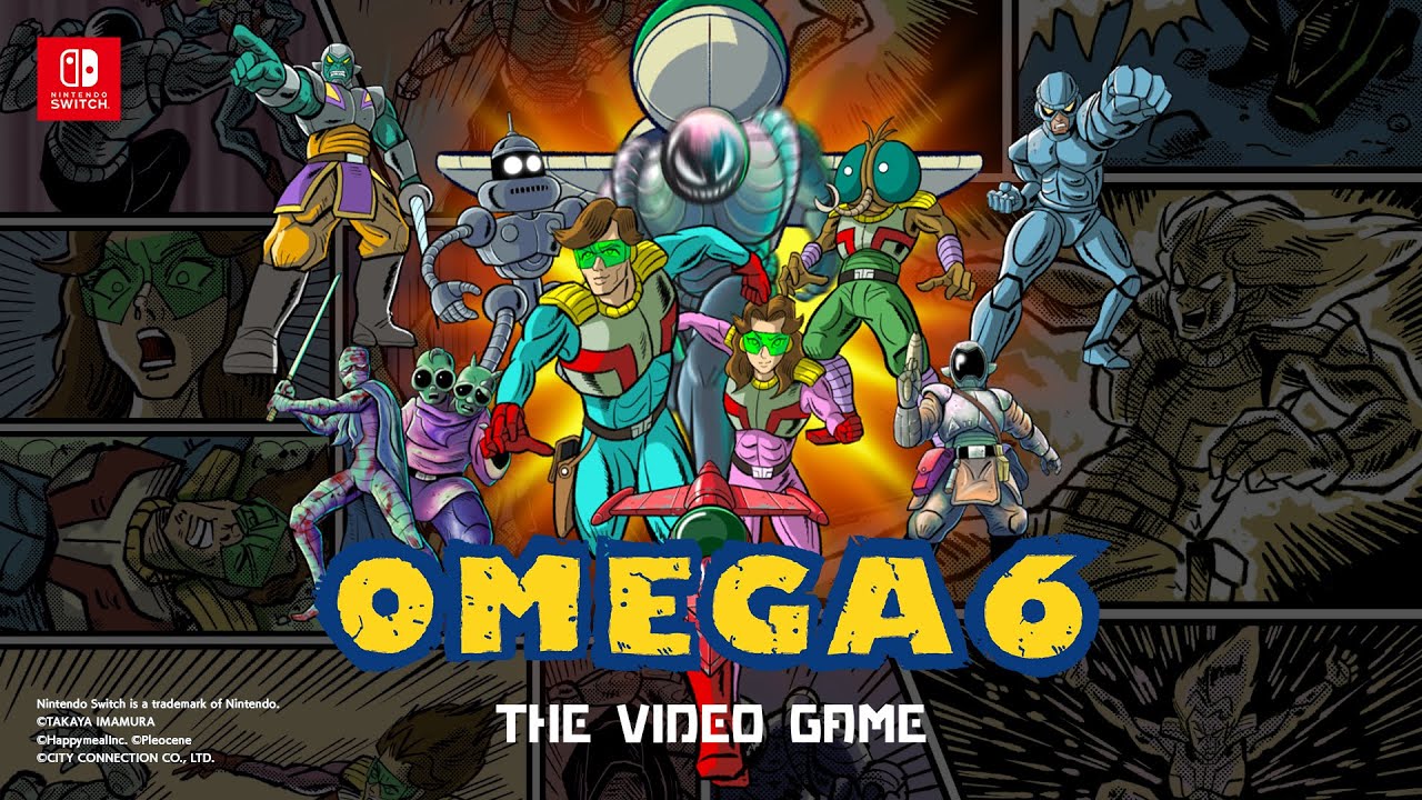 Omega 6 The Video Game debut trailer, launches 2024