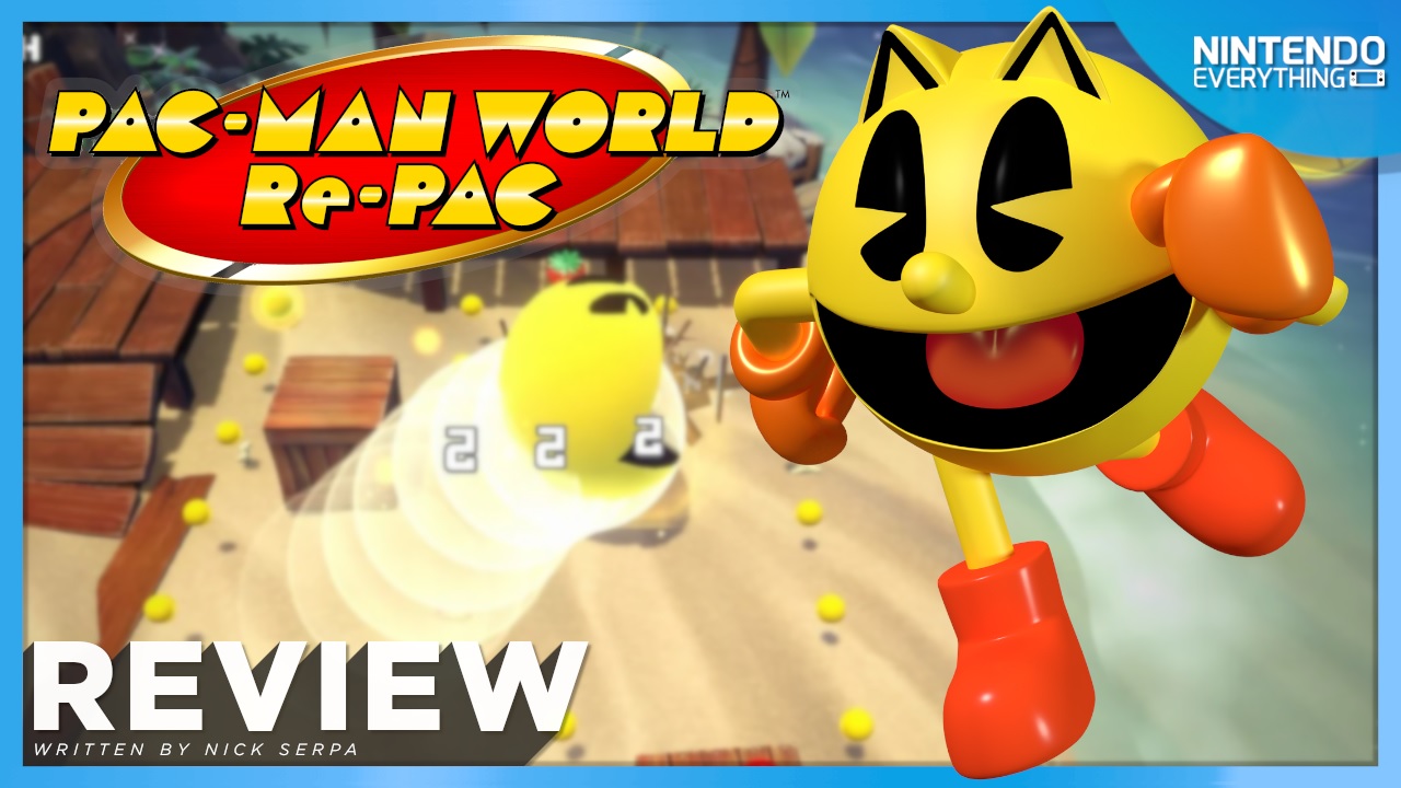 PacMan World RePac review for Nintendo Switch https