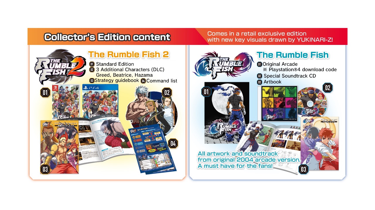 The Rumble Fish 2 release date, collector's edition, new trailer