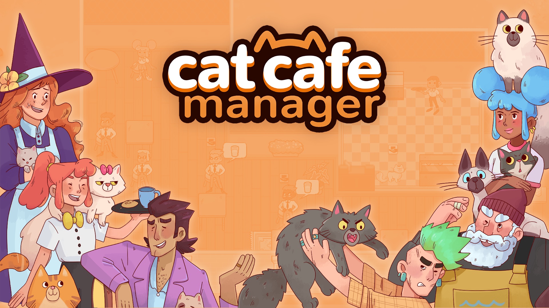 Business management sim Cat Cafe Manager announced for Switch