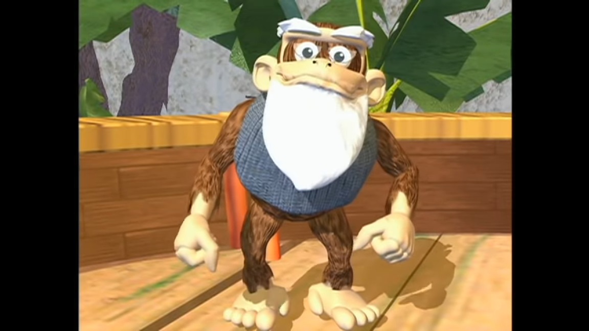 Cranky Kong's voice actor from the Donkey Kong Country TV series has