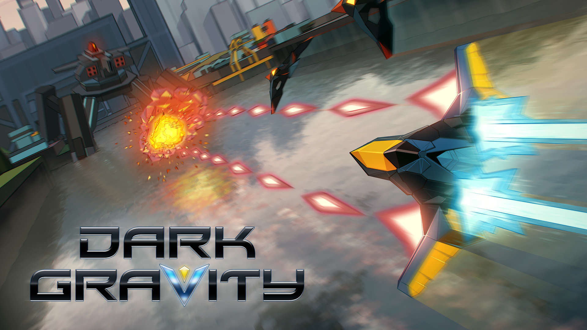 Low poly vertical shoot 'em up Dark Gravity in the works for Switch