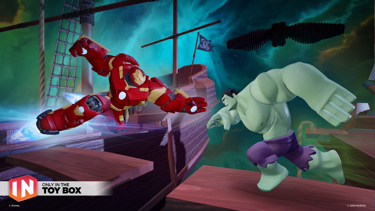 Disney Infinity 3.0 Marvel Battlegrounds Play Set unveiling set for