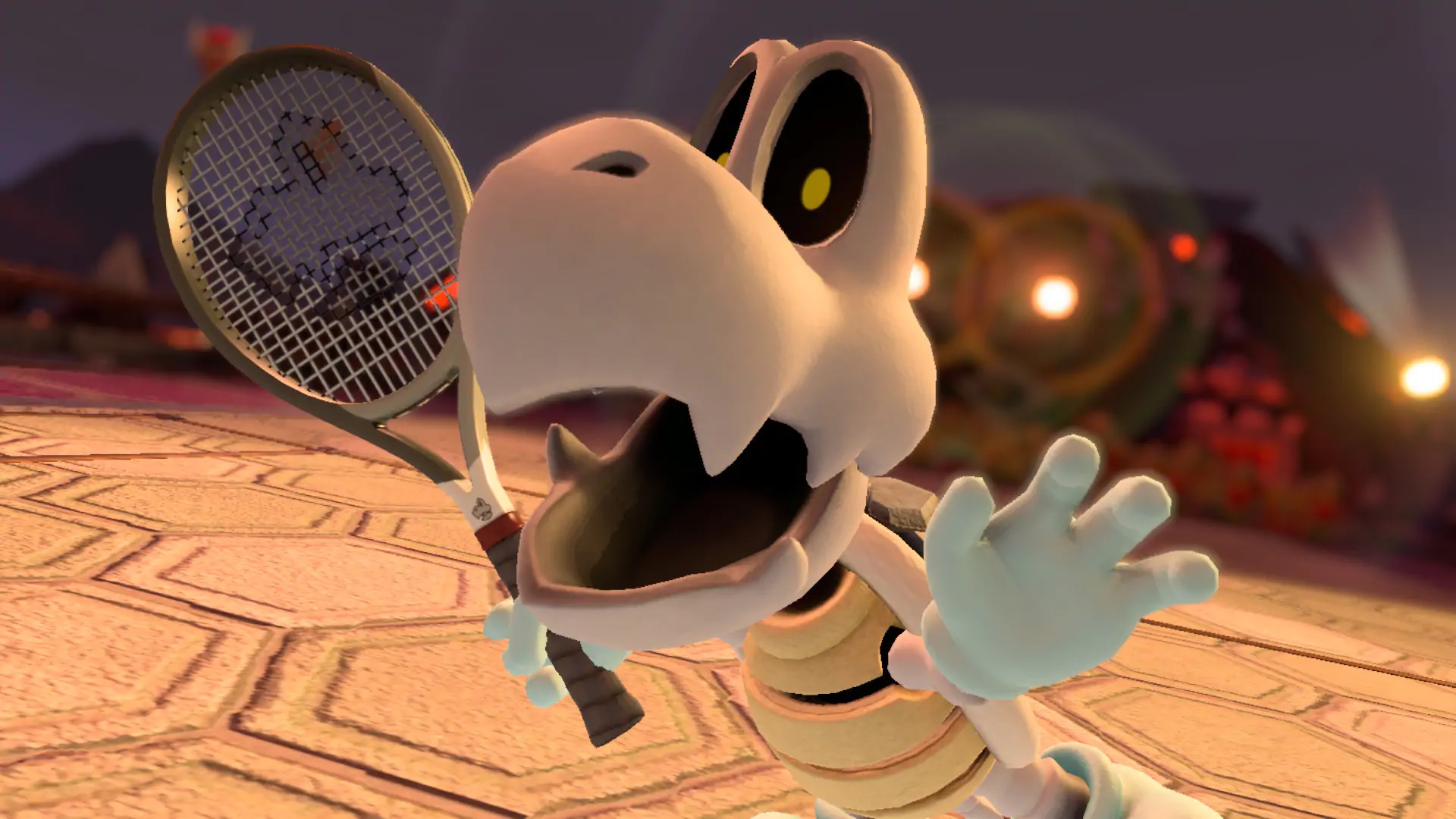 Mario Tennis Aces Dry Bones footage