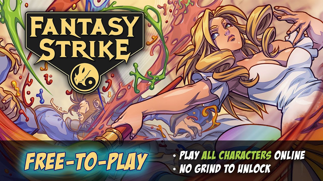 Fantasy Strike goes freetoplay, adds two new characters
