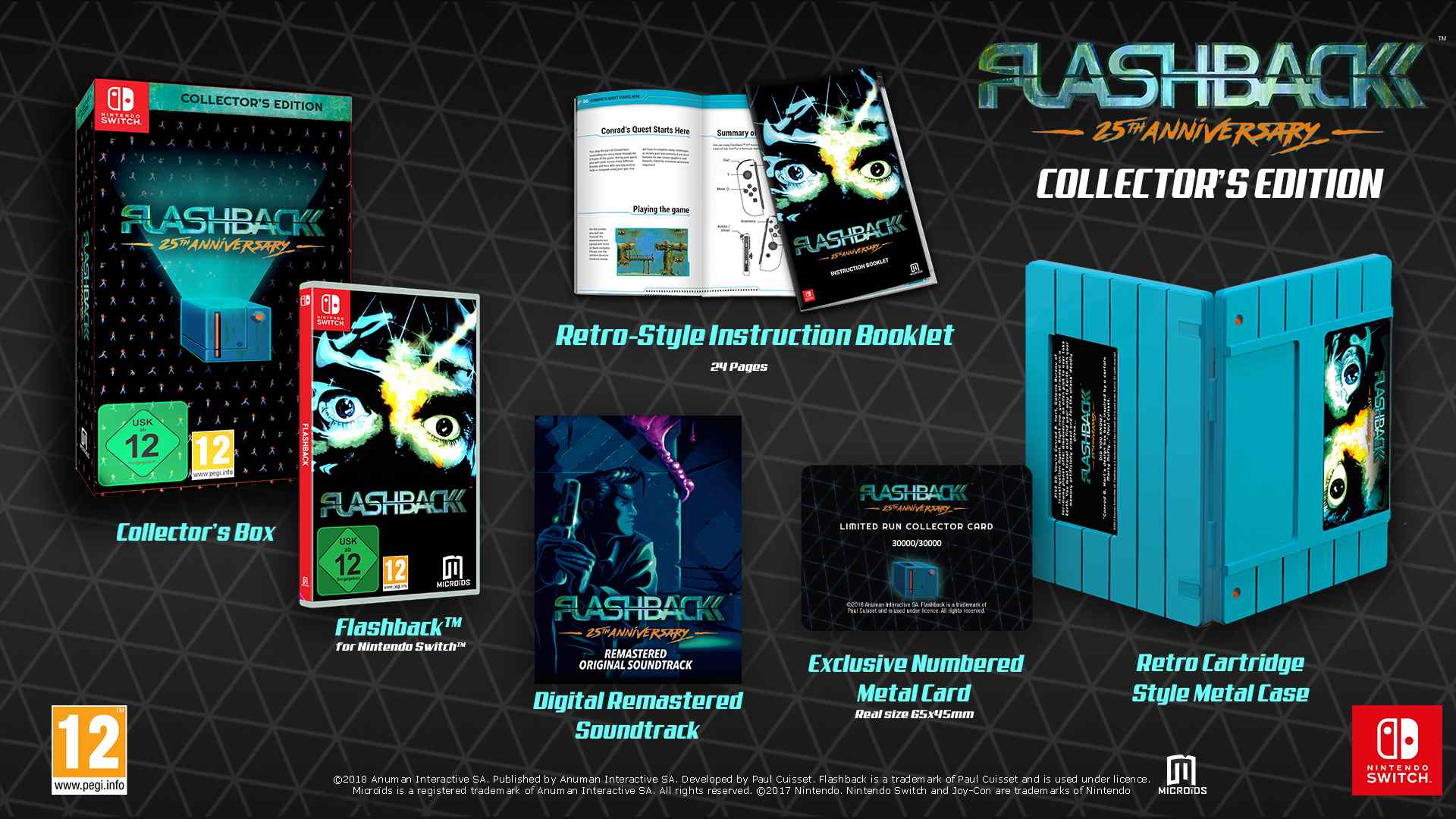 Flashback 25th Anniversary launches June 7 for Switch, collector's