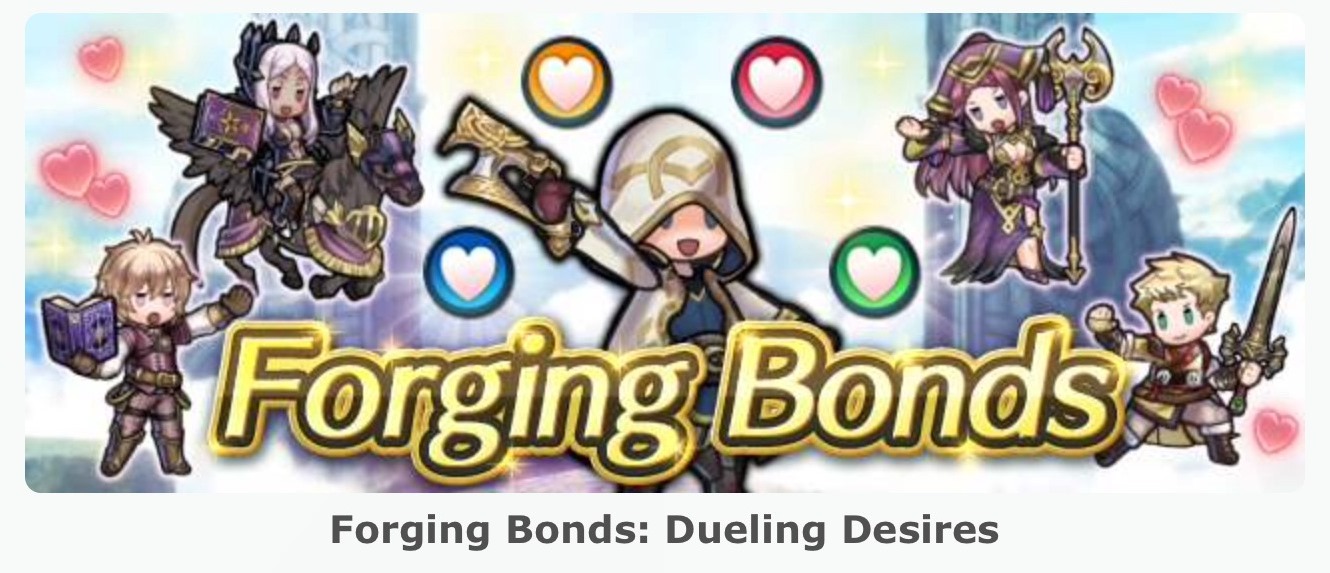 Fire Emblem Heroes hosting Bonds Dueling Desires Nintendo Everything