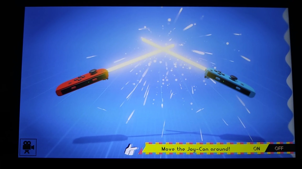 Nintendo Labo Easter egg transforms JoyCon into lightsabers Nintendo