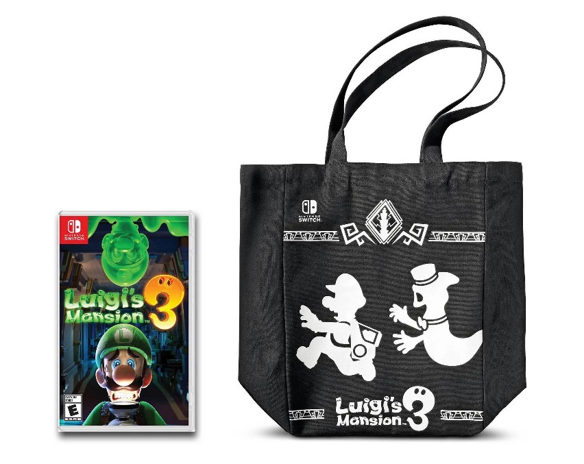 Target Offering Luigi's Mansion 3 Canvas Bag Bundle