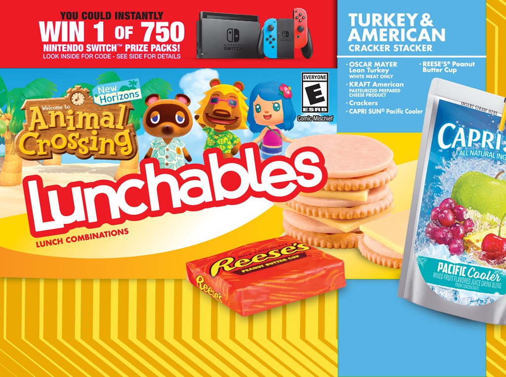 Nintendo Teams Up With Lunchables For Special Switch Packaging And Giveaway