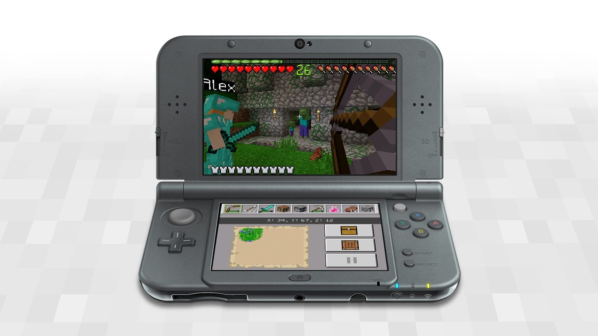 Minecraft New 3DS Edition updated, local multiplayer added