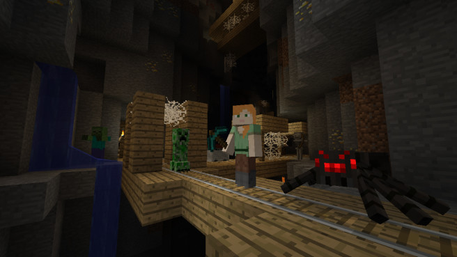 Minecraft Wii U Edition splitscreen, 4 players locally, 8 players online Nintendo Everything