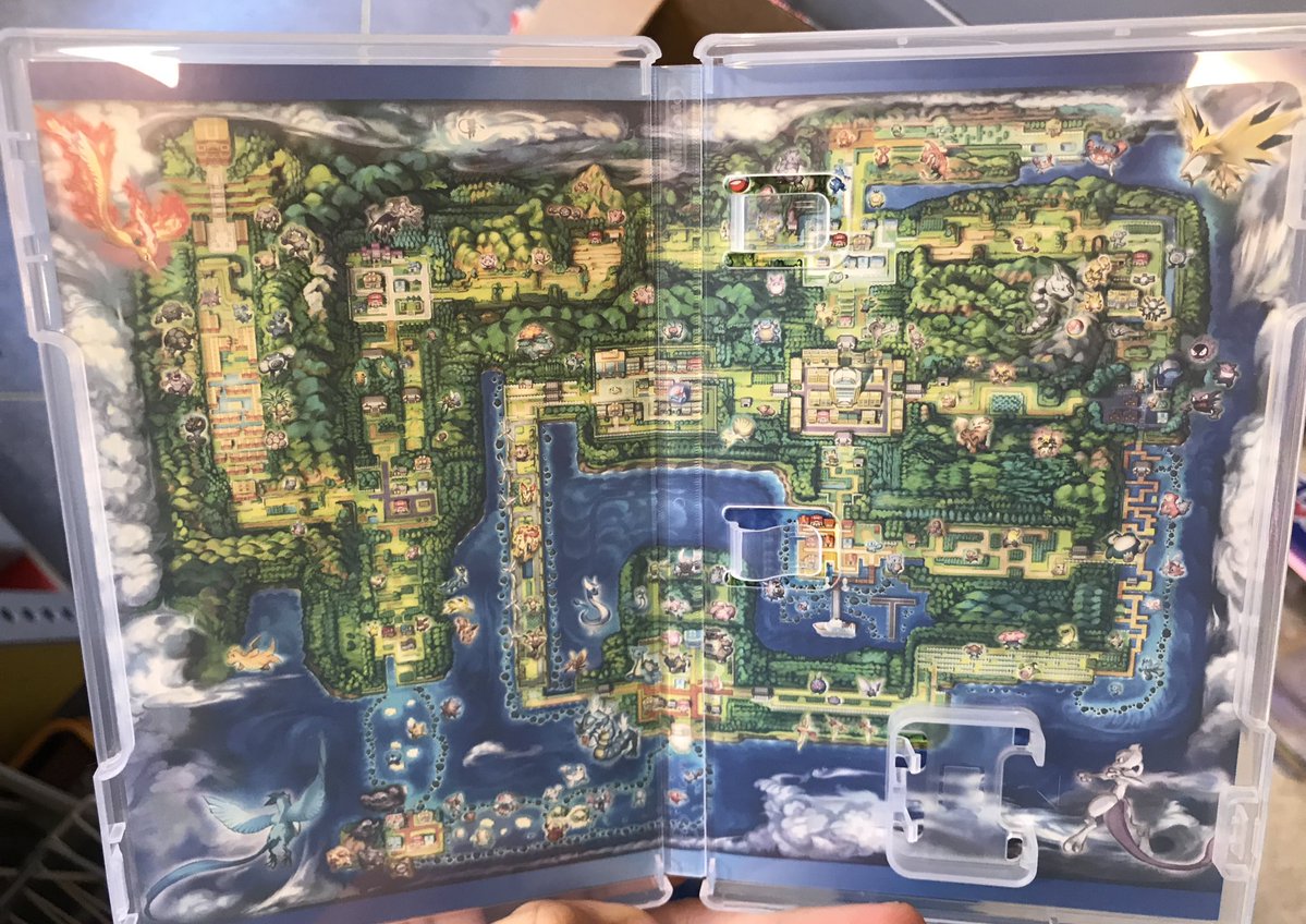 A look inside the Pokemon Let's Go, Pikachu / Eevee case