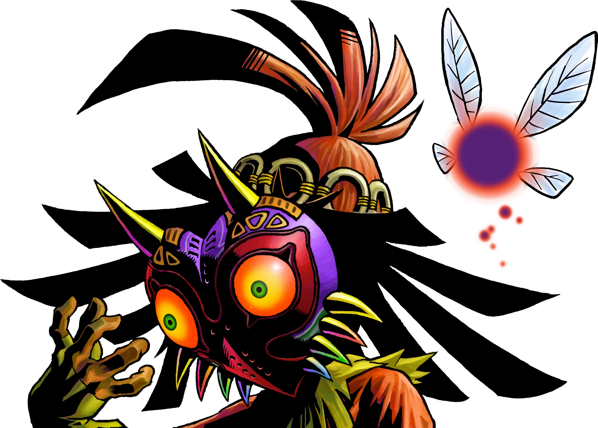 Skull Kid playable in Hyrule Warriors Legends, Phantom Ganon is a boss