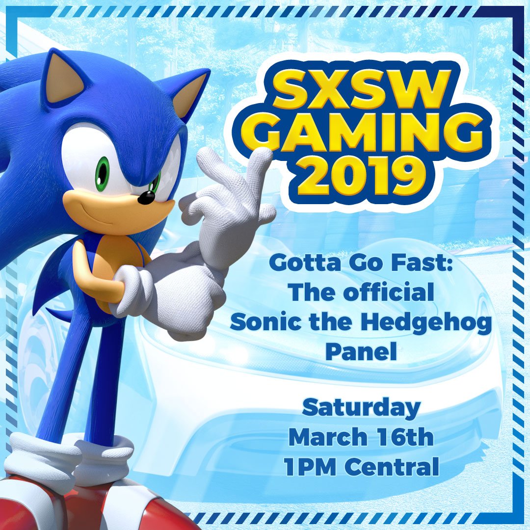 Gotta Go Fast The Official Sonic the Hedgehog Panel SXSW 2019 live