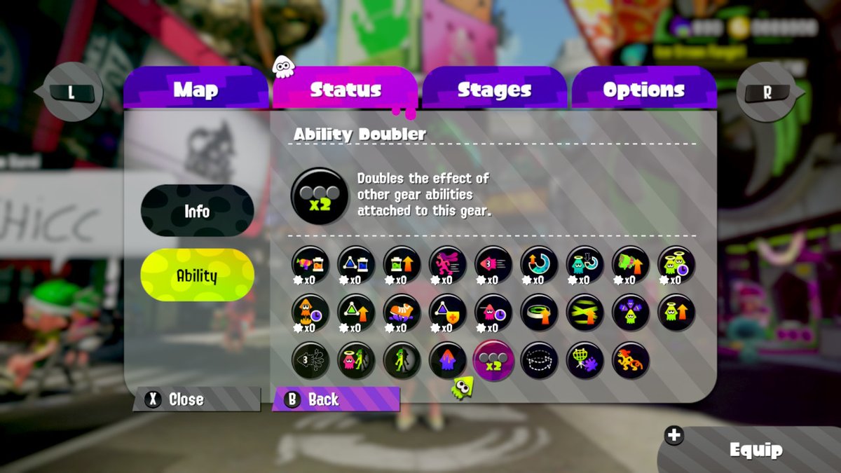 Splatoon 2 List of all the removed and new abilities