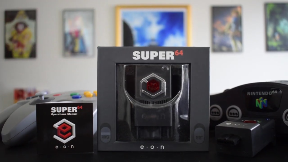 Super 64 HDMI adapter revealed, attaches to the N64 and connects to