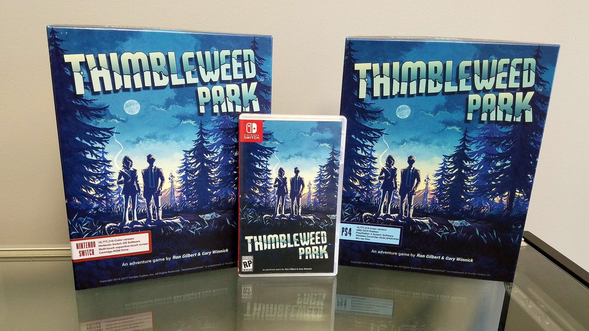 Thimbleweed Park physical preorders live