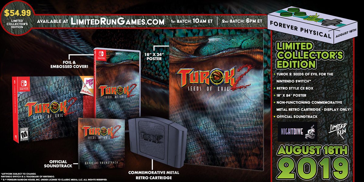 Turok, Turok II Switch physical preorders open Nintendo Everything