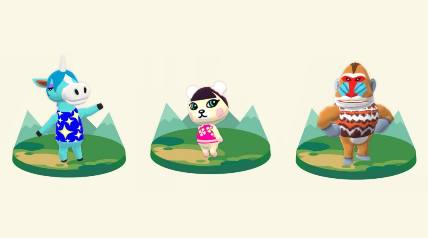 Animal Crossing Pocket Camp adds Julian, Pekoe, and Boone